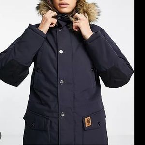 NWOT Woman’s carhartt WIP trapper parka